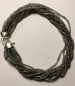 Preview: Labradorit Kette mit Silberkaken